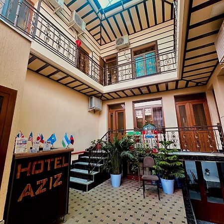 Aziz Hotel Samarcanda Exterior foto